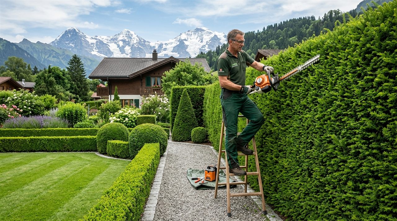 Tonte de gazon, taille de haies et entretien de jardin